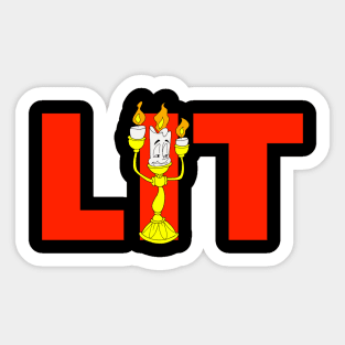 Lit Lumiere Sticker